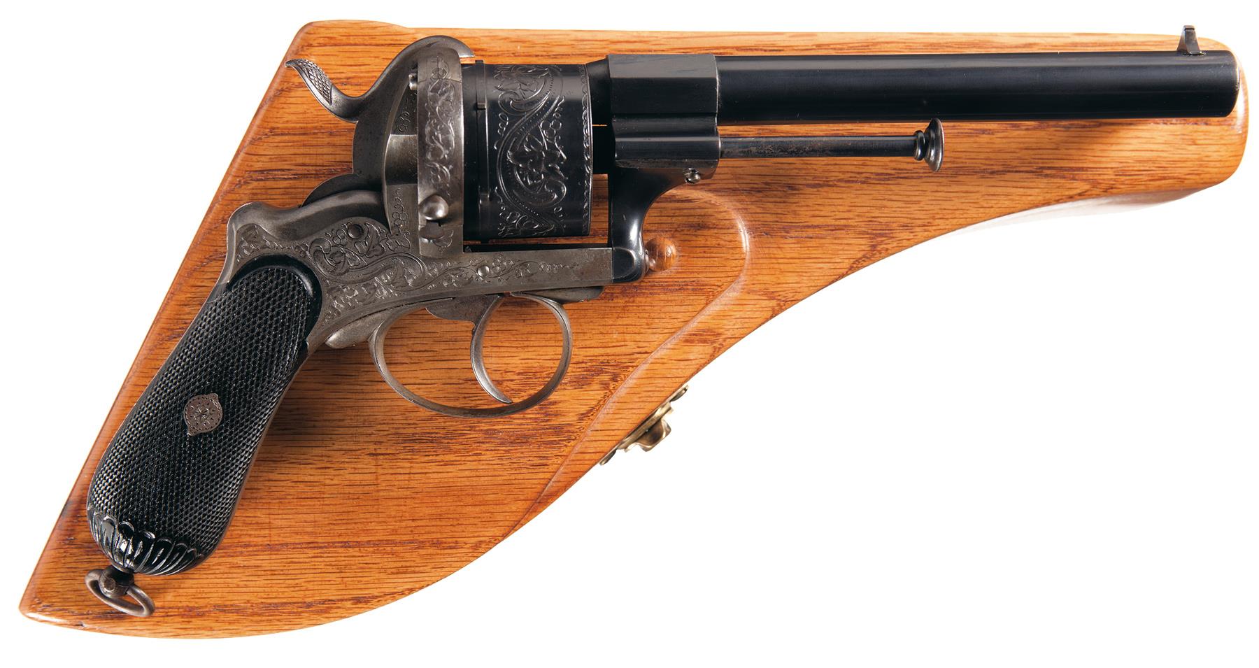 German Pinfire Pistol 12 mm pinfire