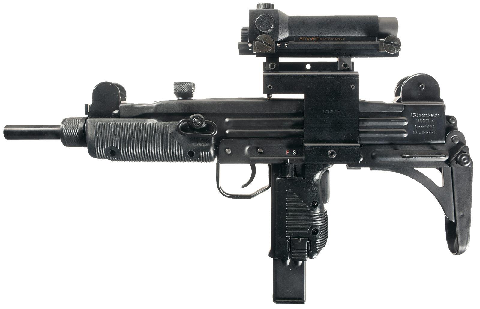 Uzi Israeli Military Industries A-Carbine 9 Mm