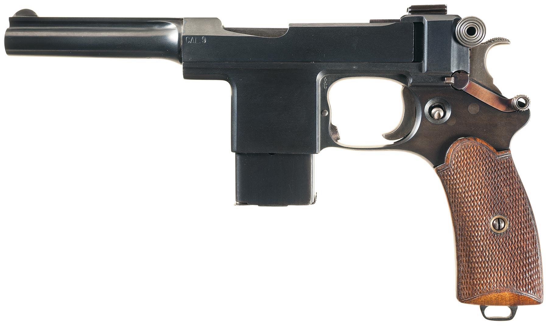 Rare BergmannMARS Model 1903 Semi Automatic Pistol