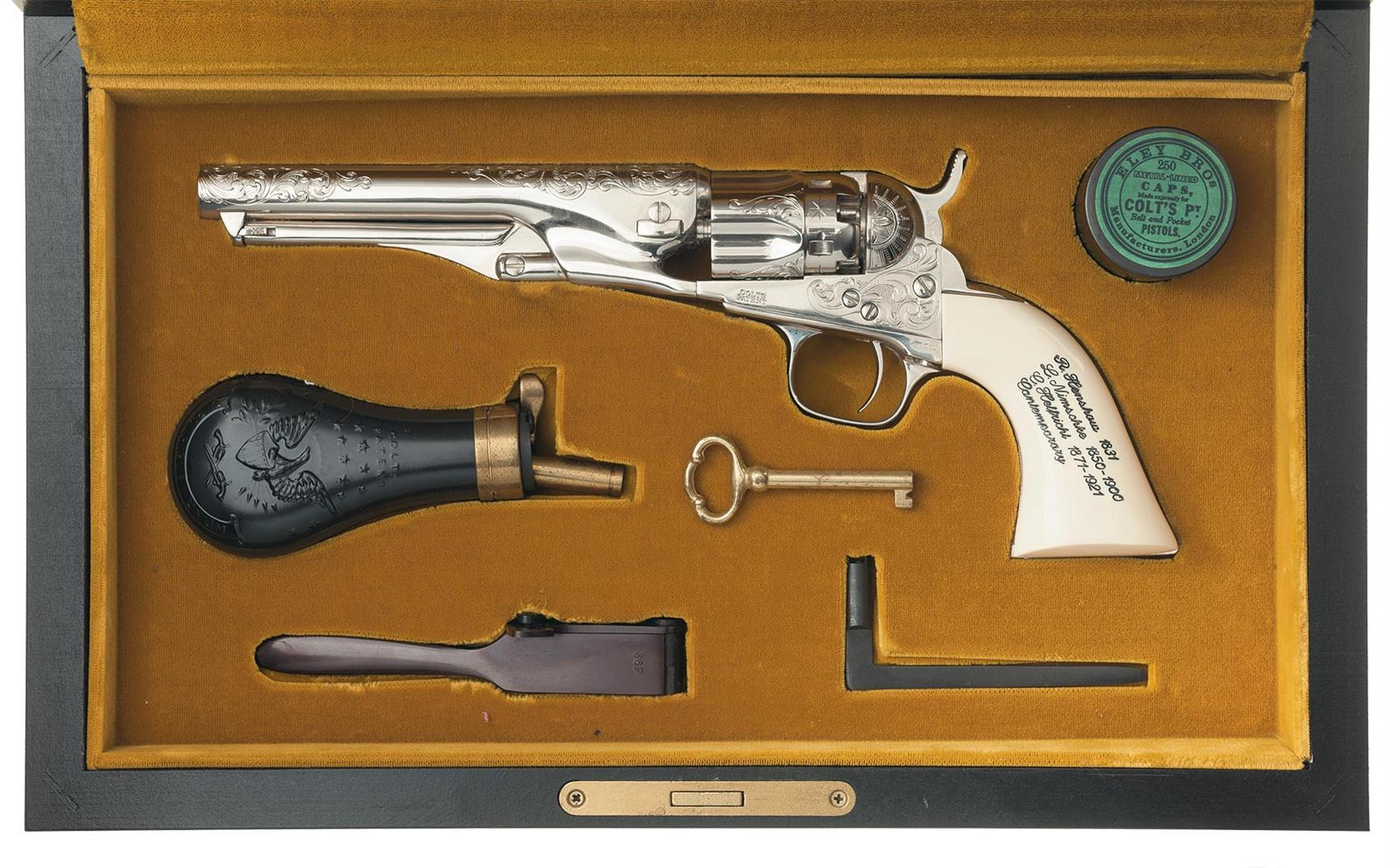 Colt 1862 Pocket Police Black Powder Series Revolver 36 percussi