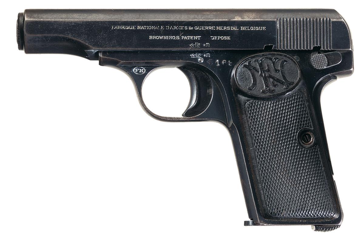 Fn browning model 1910 pistol