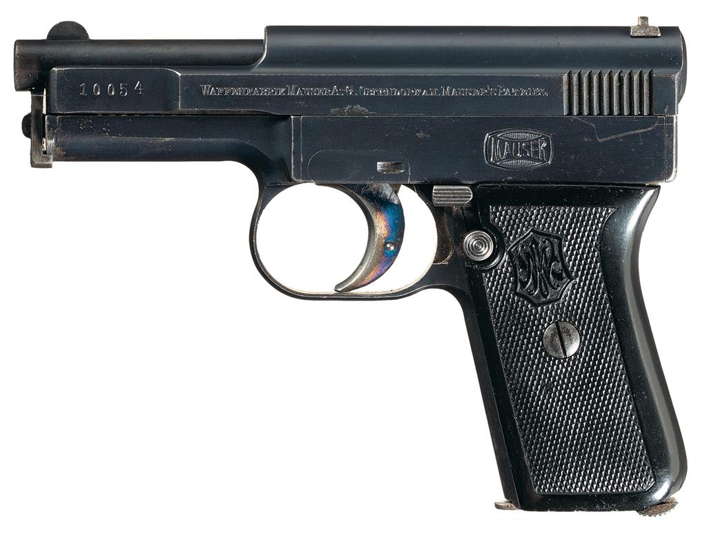 Mauser 1910 Pistol 6 35 Mm Auto