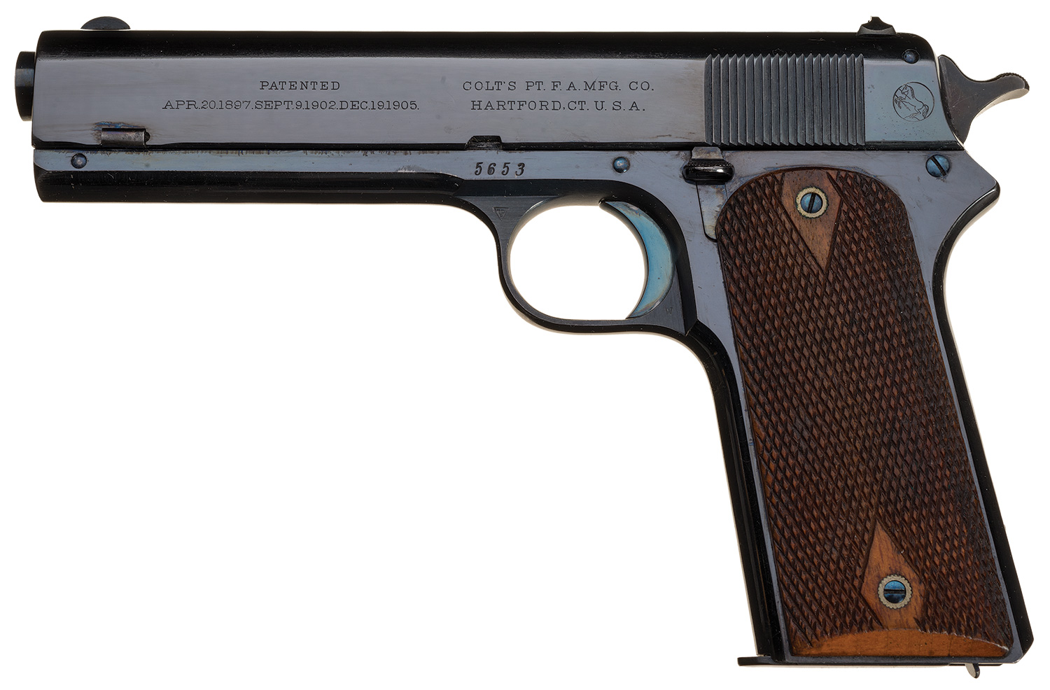Colt 1905 Military Pistol 45 Acp 9038