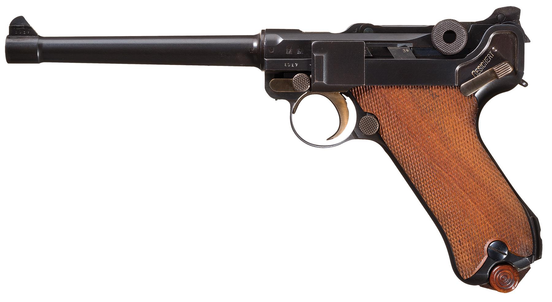 dwm 1917 luger gun values