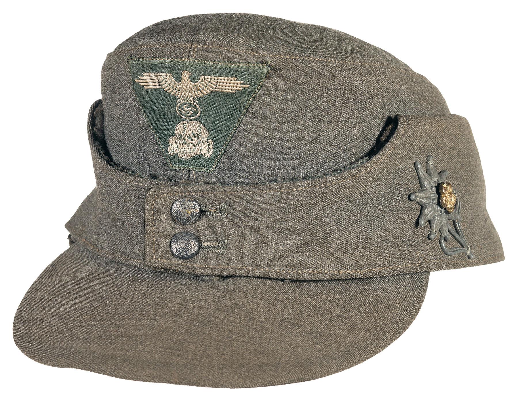 Enlisted WaffenSS Mountain Trooper Field Cap
