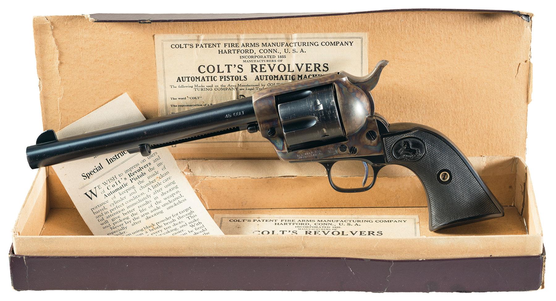 Colt .45 single action army (saa) revolver