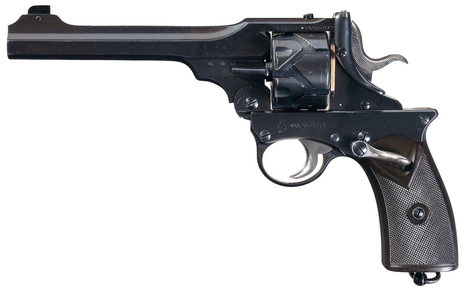 Webley Fosbery Automatic Model 1903 Target Revolver 2921