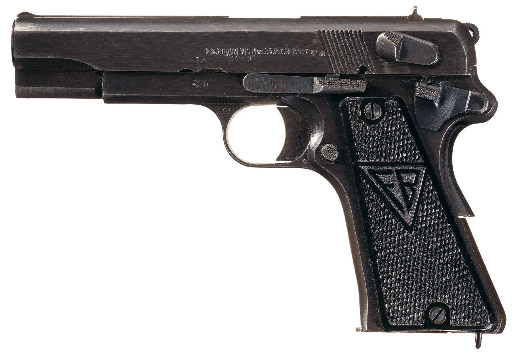 Nazi Occupation Radom P35(p) VIS 35 Semi-Automatic Pistol