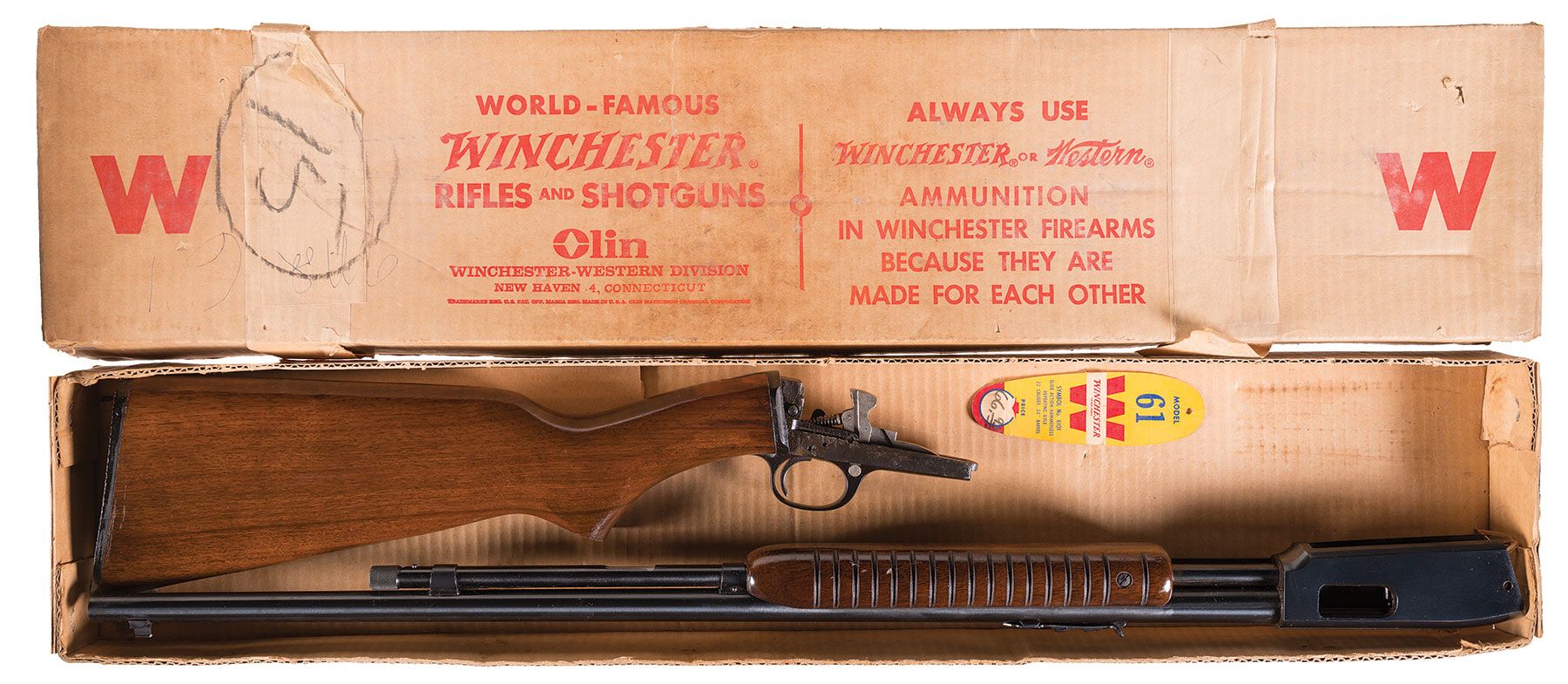 Winchester Model 61 Slide Action Rifle With Original Box winchester-model-61-slide-action-rifle-with-original-box