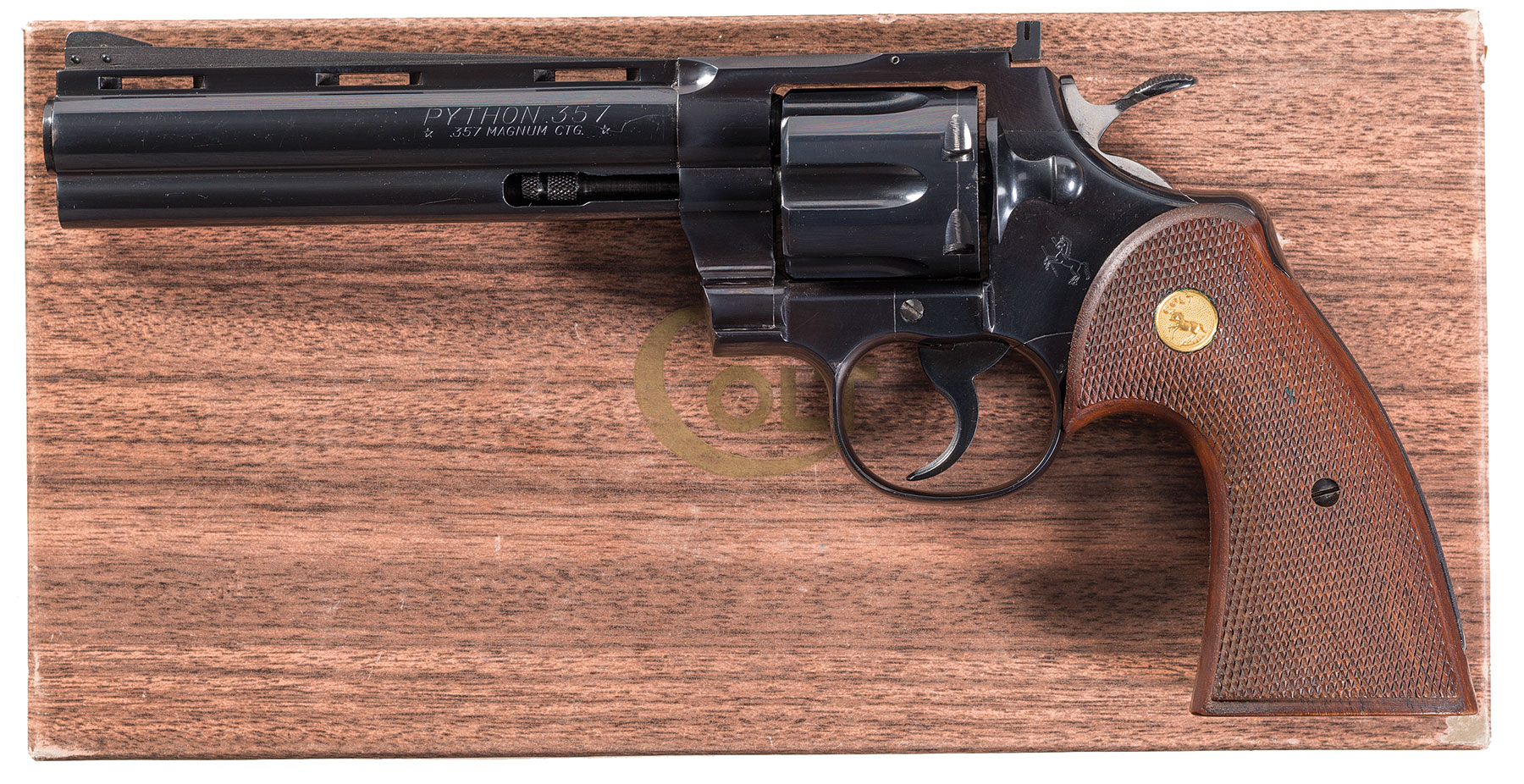 Rare First Year Production Colt Python Revolver with Box