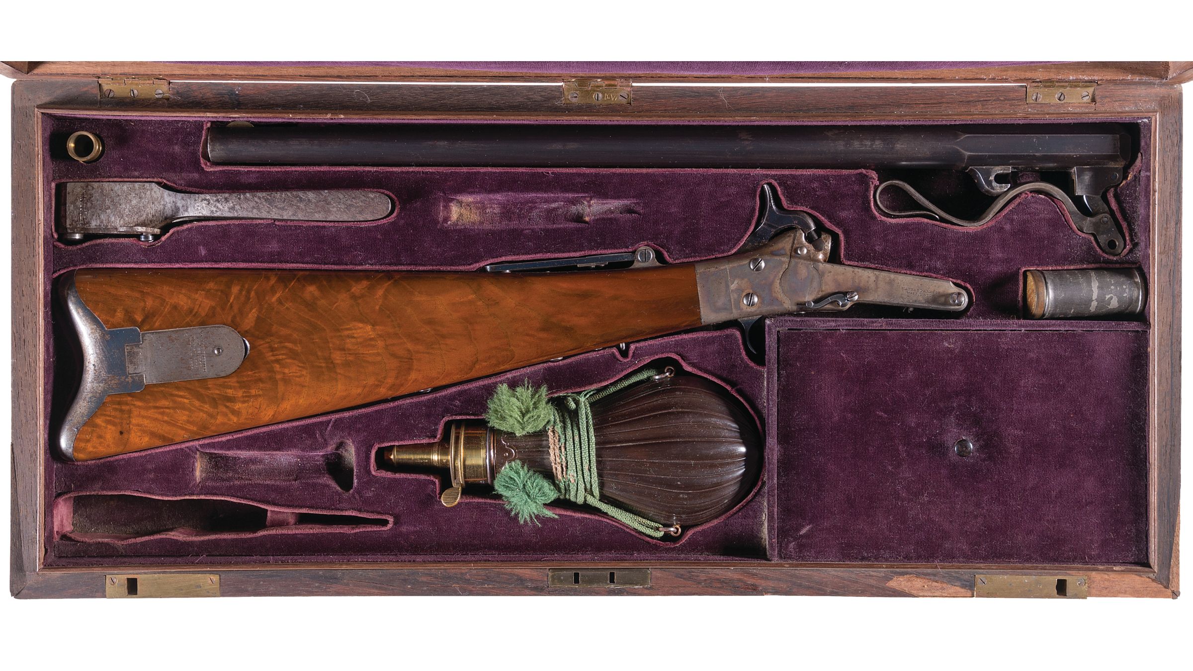 Cased Massachusetts Arms Co. Maynard Carbine
