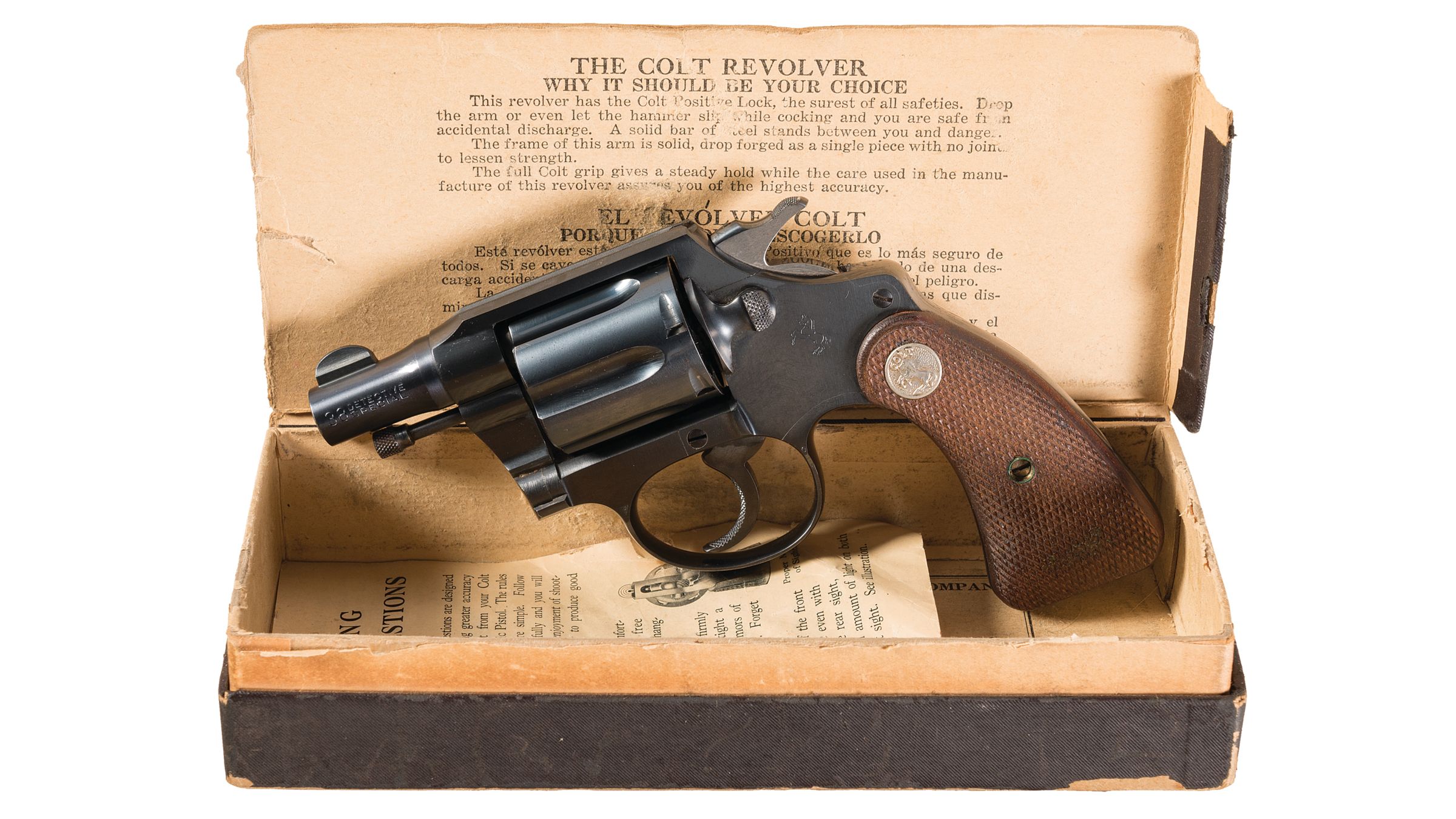 Colt 1st Issue Detective Special Revolver With Box 6961